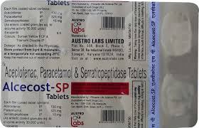 ALCECOST-SP STRIP OF 10 TABLETS