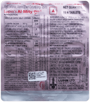 Lupin's Al-Mity Plus Tablet 15's