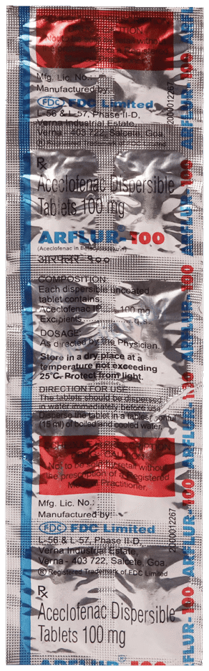 ARFLUR 100MG TAB