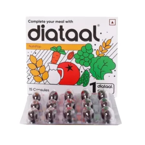 Diataal Nutripop Multivitamin Hair & Skin Energy & Immunity Fitness & Wellness Capsule 15's