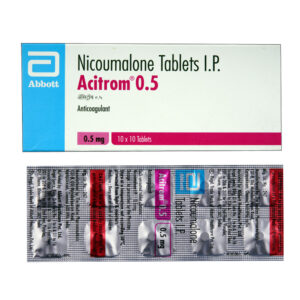 Acitrom 0.5 Tablet 10's