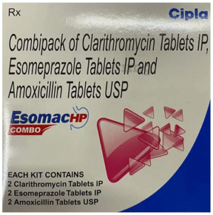 Esomac HP kit tablet 6's