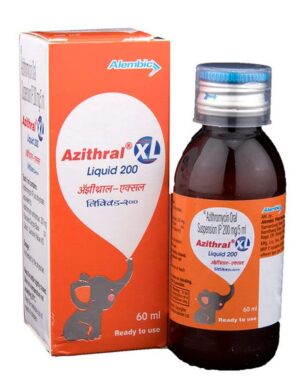 Azithral XL 200 syrup 60ml