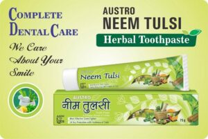 Austro neem tulsi toothpaste 75gm