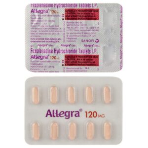 Allegra 120 tablet 10's