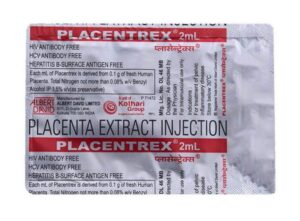 Placentrex ampule 2ml (pack of 7injections)