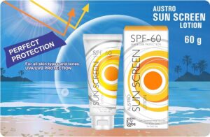 Austro Sunscreen lotion SPF 60