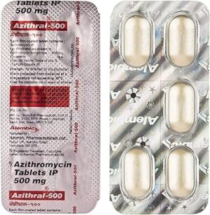 Azithral 500 Tablet 5's