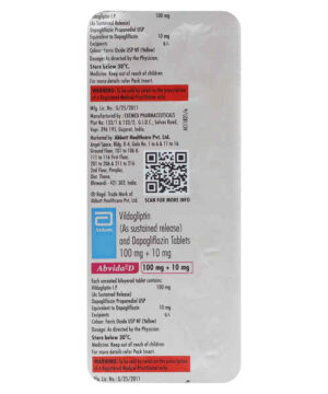 Abvida-D Tablet 10's