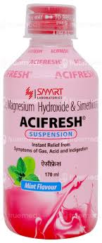 ACIFRESH SYRUP MINT FLAVORE