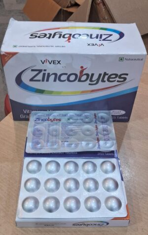 Zincobytes tablet 15's