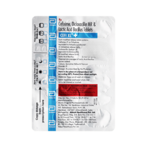 Cefi XL + Tablet 10's