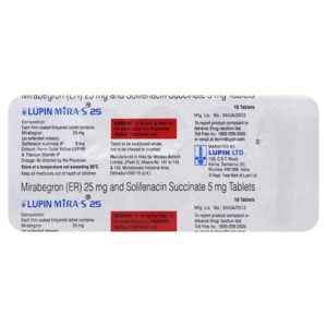 Lupin Mira s 25 tablet 10's