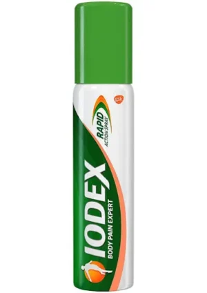 Iodex body pain rapid action spray 60gm