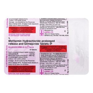 Gluconorm G 0.5 forte tablet