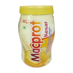 Macprot Protein with Vitamins & Minerals | Flavour Kesar Powder 200gm