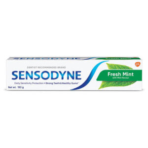 Sensodyne fresh mint toothpaste 150gm