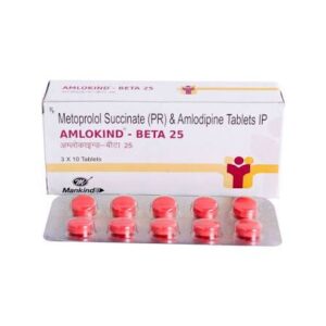AMLOKIND-BETA 25 TABLETS