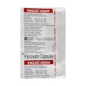 Enzar 40000 capsule 10's