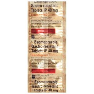 Esofag 40 tablet 15's