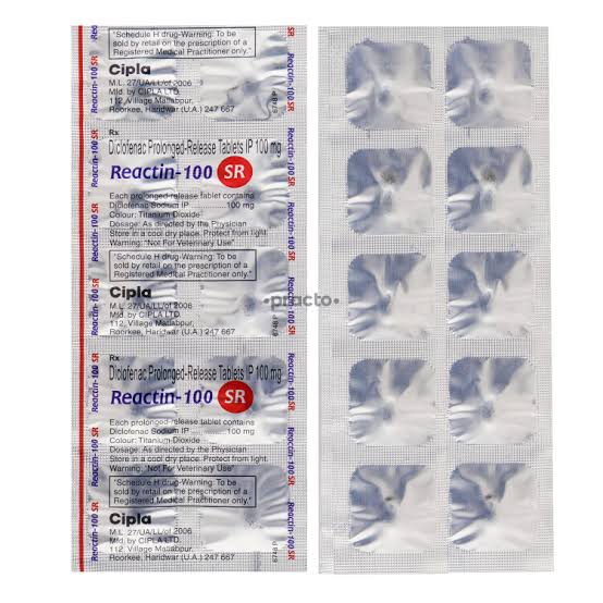 Reactin 100 sr tablet