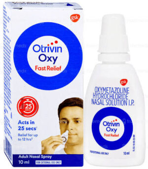 Otrivin oxy fast relief adult nozal spray 10ml