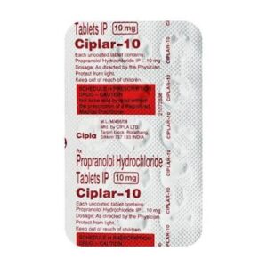 Ciplar 10 Tablet 10's(pack of 4 strips)