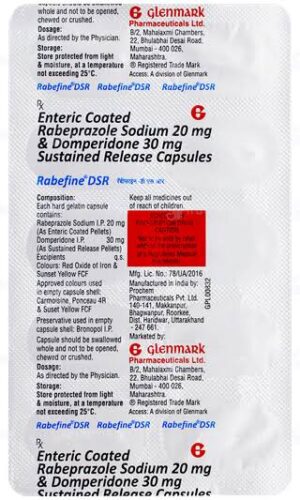 Rabefine DSR capsule 10's