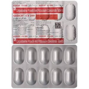 GUDCEF-CV 200 TABLETS (10 TABS)