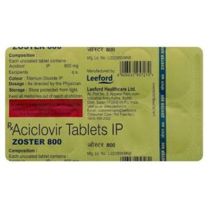 Zoster 800 tablet 10's