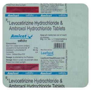 Amicet tablet 10's (pack of 2 strips)