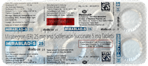 MIRABLAD-S 25 TABLETS