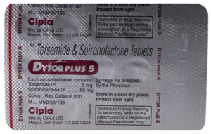 Dytor Plus 5 Tablet 15's