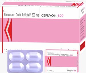 Cefuvon 500 tablet 4's