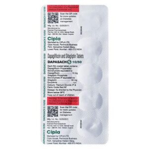 Dapasach S 10mg/50mg Tablet 10's