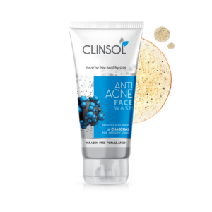 Clinsol Charcoal Face Wash – Deep Clean for Pimple‑Free Skin