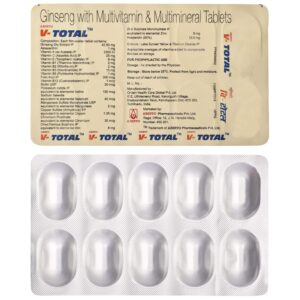 New V Total Tablet 10's