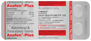 Axofen plus tablets 10's