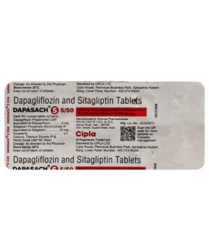 Dapasach S 5mg/50mg Tablet 10's