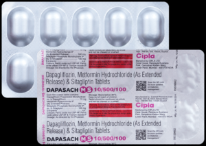 DapaSach MS 10/500/100 Tablet 10's