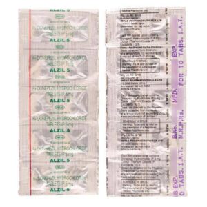 Alzil 5 Tablet 10's