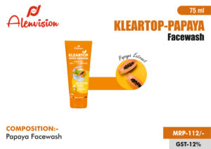Cleartop Papaya face wash 75ml