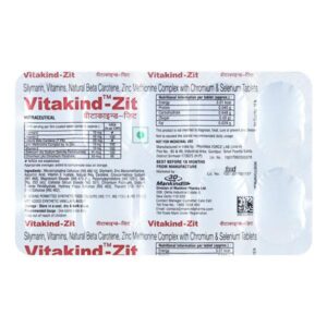 VITAKIND-ZIT TABLETS 10's