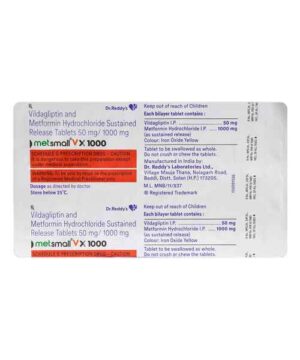 Metsmall VX 1000 Tablet 10's