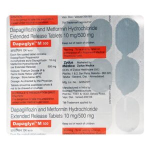 Dapaglyn M 500 tablet 15's