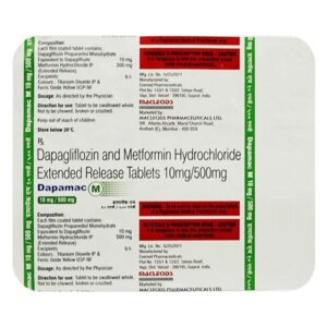Dapamac M 10mg/500mg Tablet15's