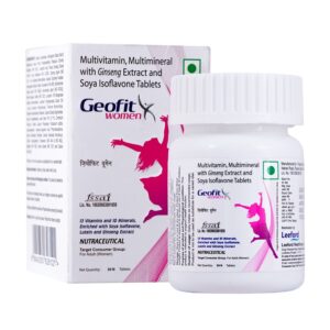 Geofit Multivitamin Tablet for Women for Active Lifestyle 30's