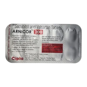Arnicor 200 tablet 10's