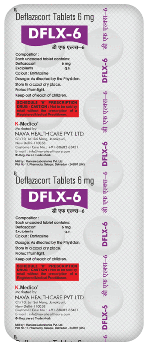 DFLX 6 Tablet 10's