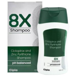 8X shampoo 120ml